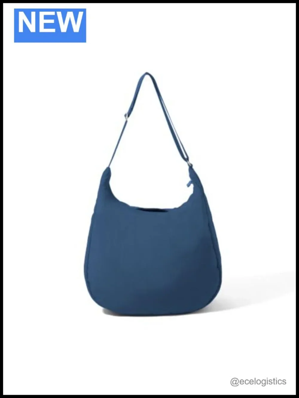 Lightweight Hobo Crossbody Bag with RFID Protection - Travel Purse